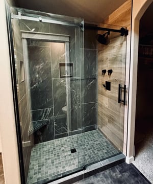 Custom Shower renovation by BetterBath