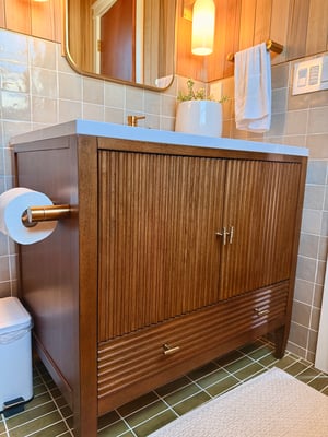 James Martin Vanity installed by BetterBath