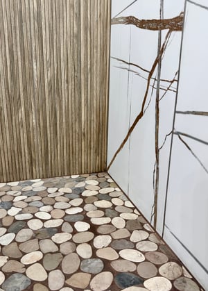 Tile Shower Close up of BetterBath work