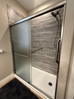 FastBath low threshold walk-in shower by BetterBath