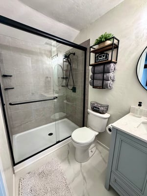 FastBath Shower Conversion done by BetterBath