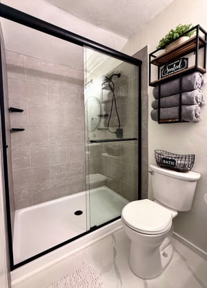 Modern FastBath Walk-in Shower by BetterBath